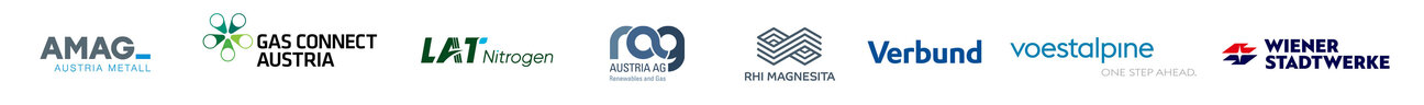 AMAG, Gas Connect Austria, LAT Nitrogen, OMV, RHI Magnesita, Verbund, Voestalpine, Wiener Stadtwerke